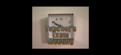 Teacher's Exam Meeting